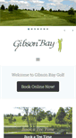 Mobile Screenshot of gibsonbay.com